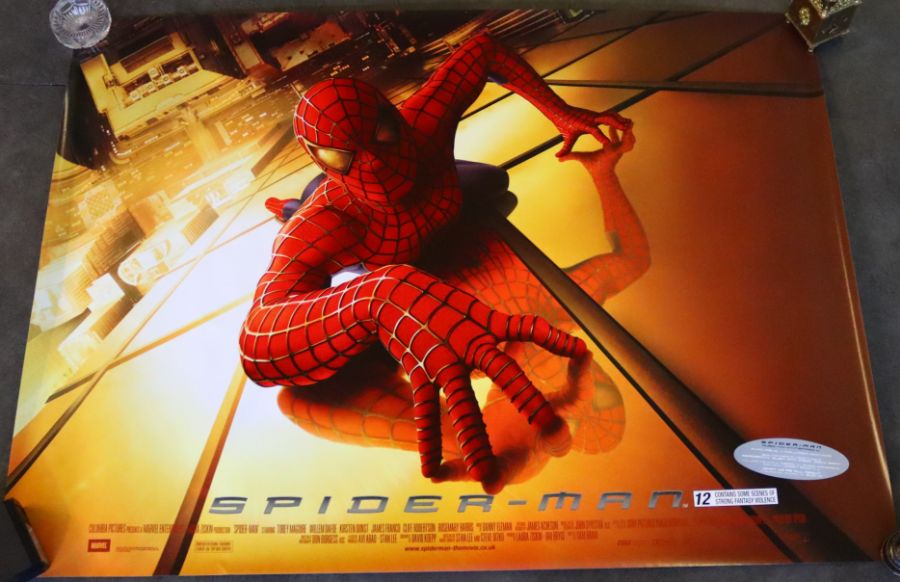 A vintage movie poster 'Spider-Man' (2002)