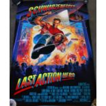 A vintage movie poster 'Last Action Hero' (1993)