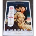 A vintage movie poster 'Sayonara' (1957)