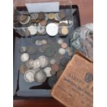 A collection of various coins, silver Queen Anne, George and later , collectable grades