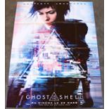 A vintage movie poster 'Ghost In The Shell' (2017)