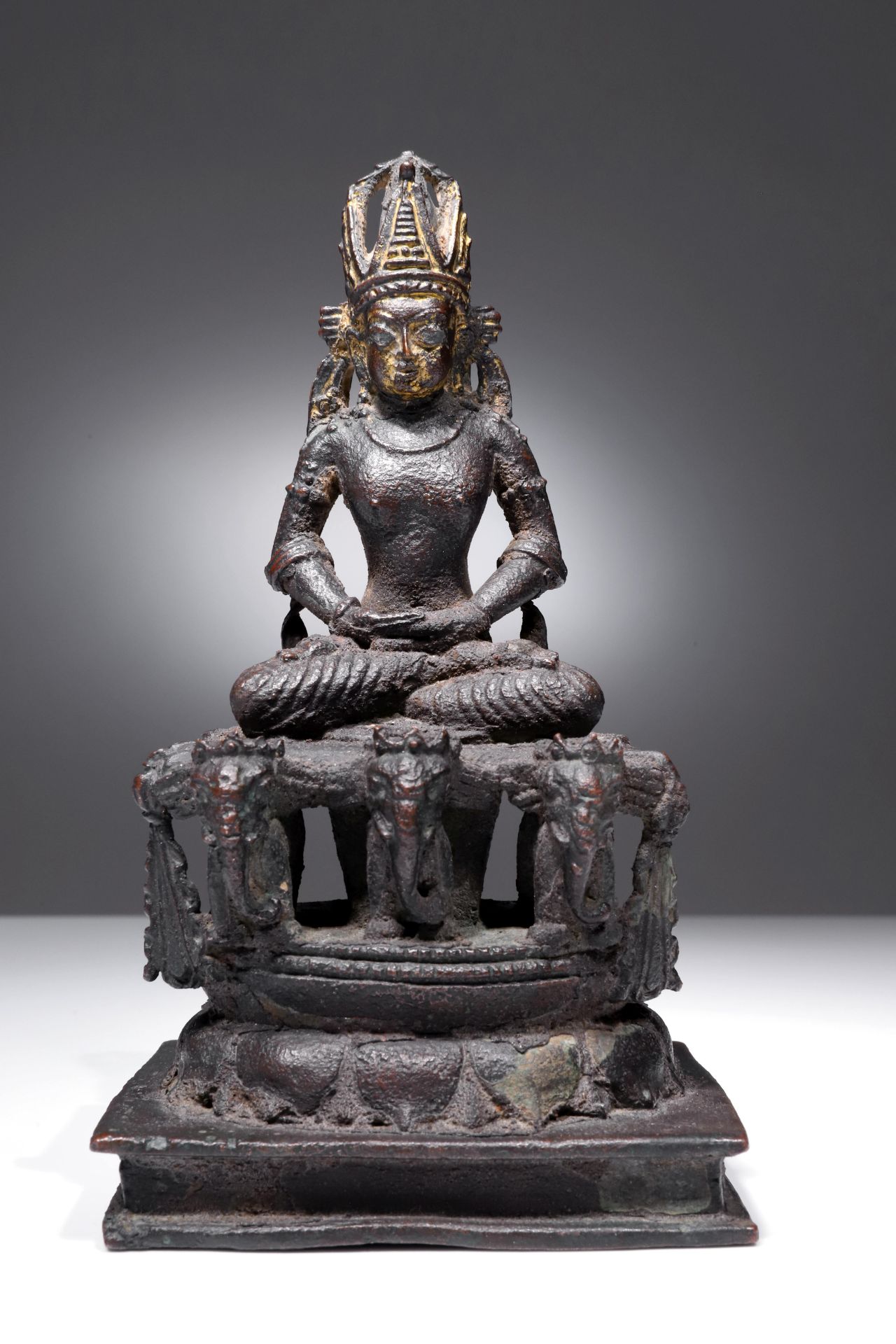 SITTING BODHISATTVA - Image 2 of 2