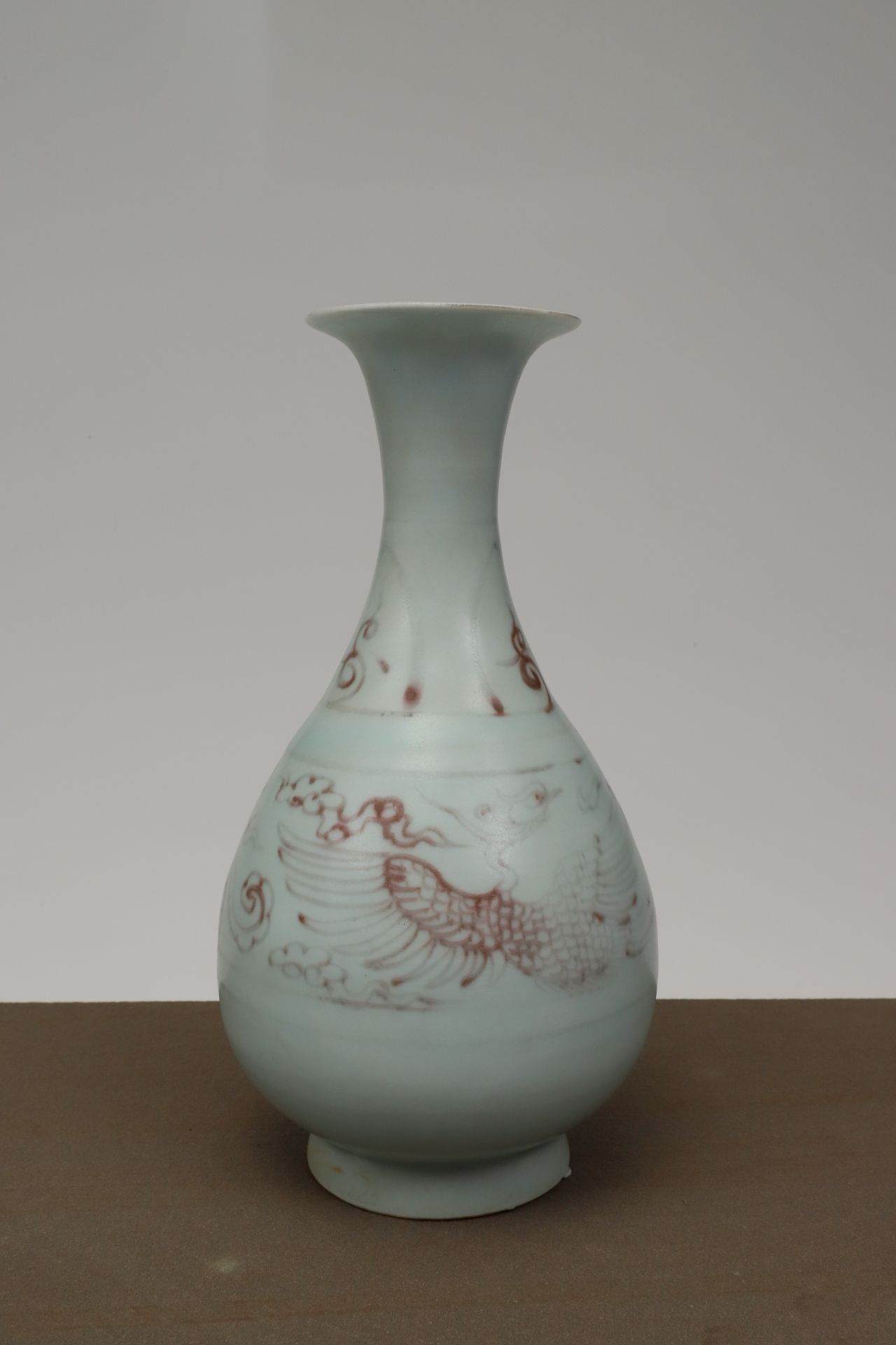 YUHU VASE WITH PHOENIX - Image 2 of 4