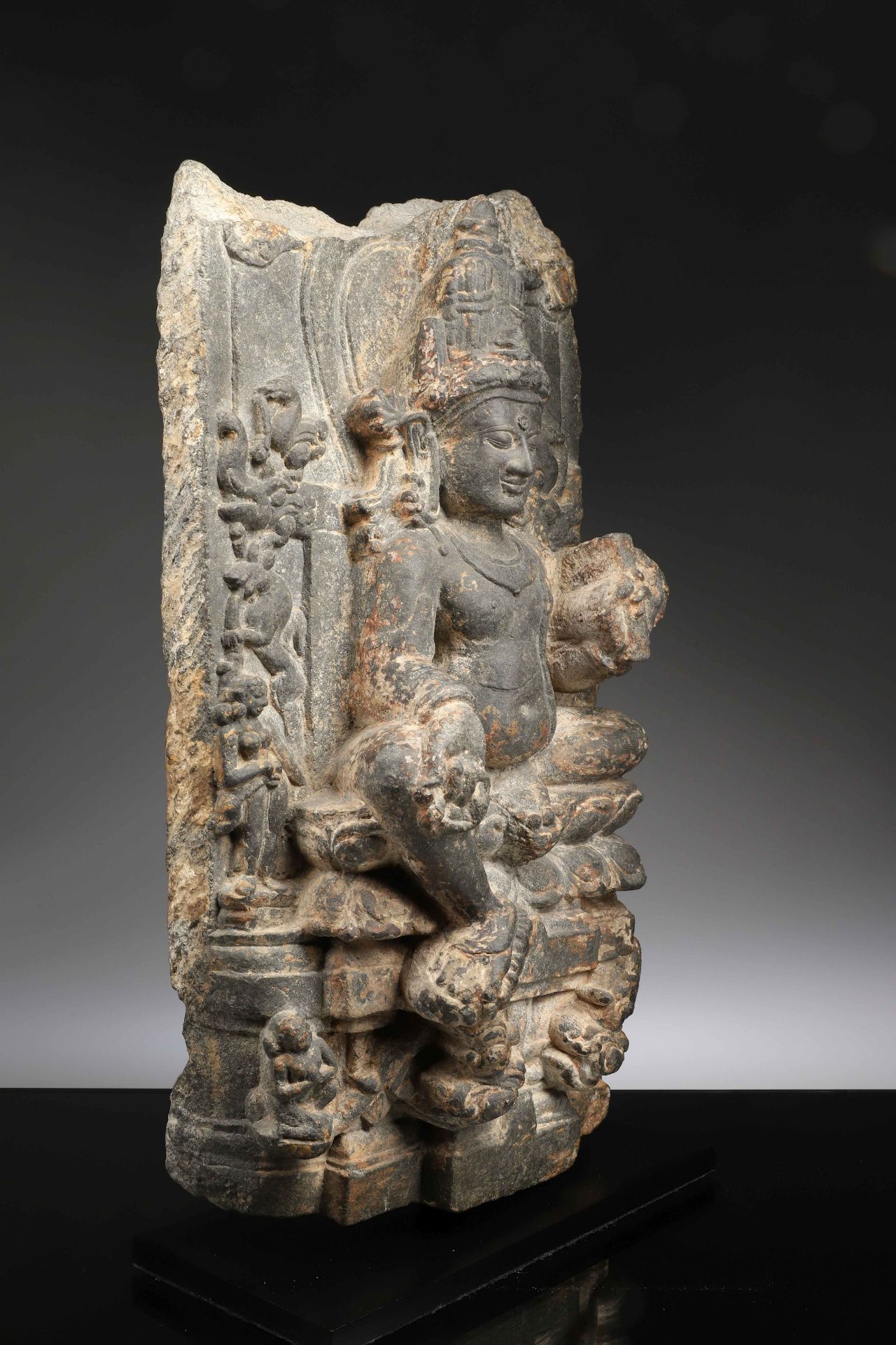 PANEEL DEPICTING JAMBHALA - Image 2 of 6