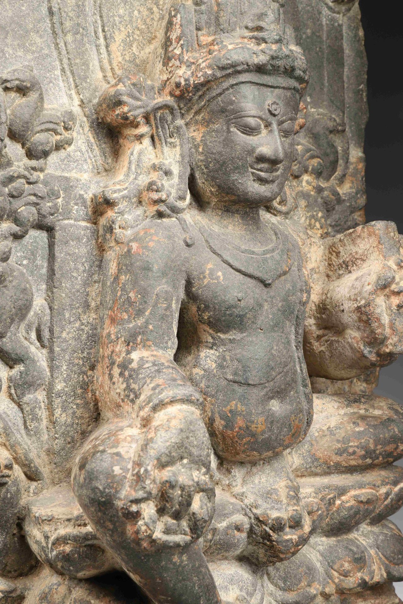 PANEEL DEPICTING JAMBHALA - Image 5 of 6