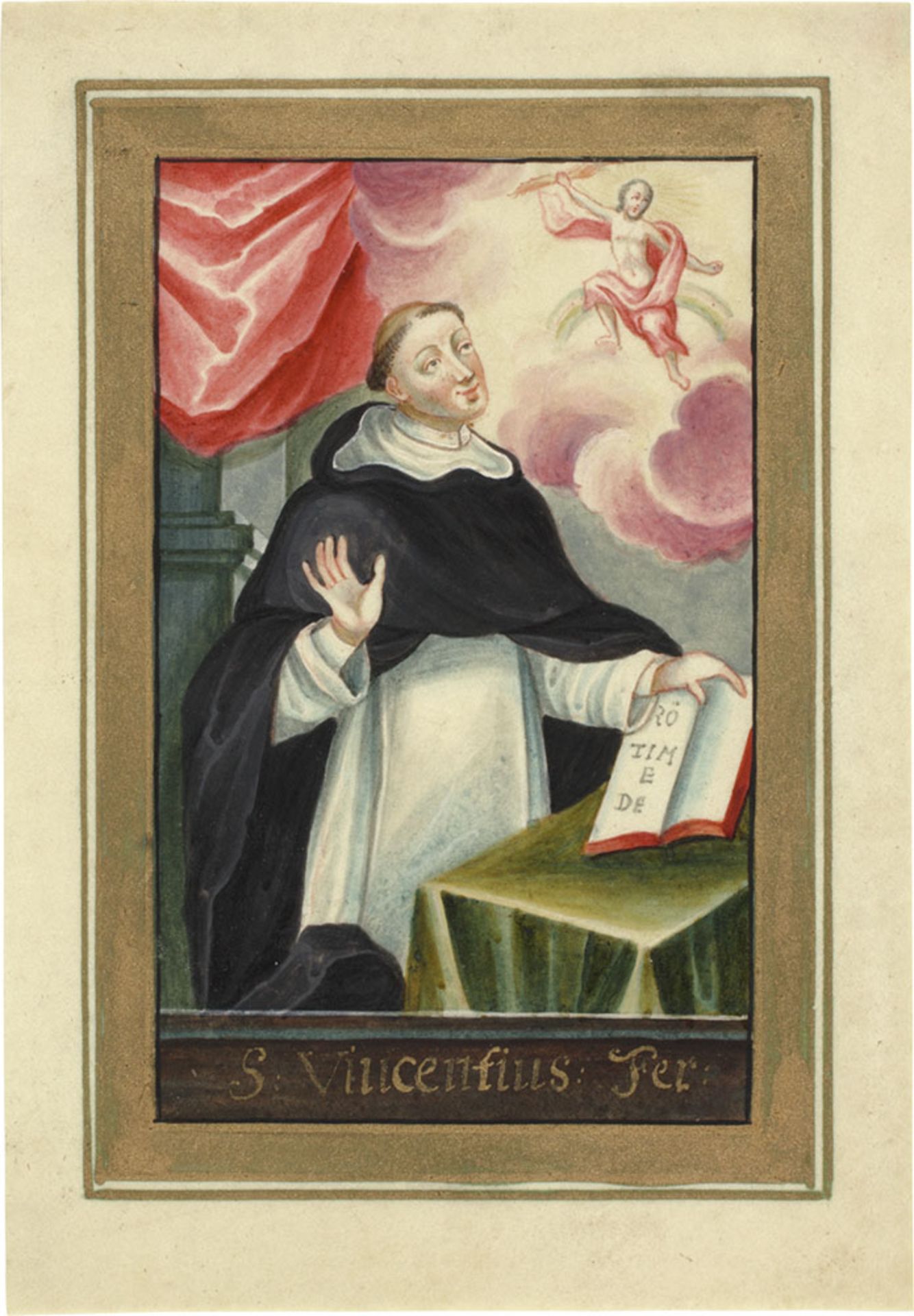 Vincentius Ferrerius. - Image 2 of 2