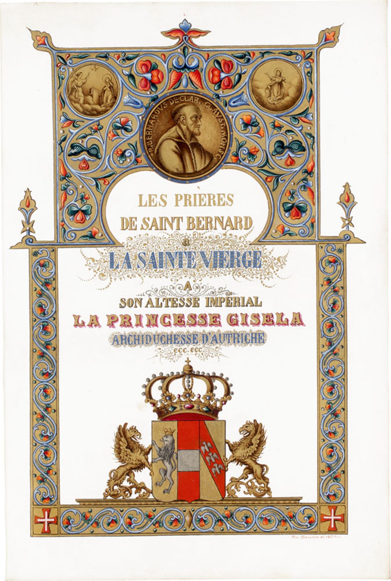 Les prières de Saint Bernard - Image 3 of 4