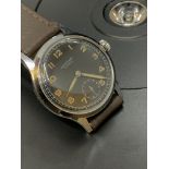 JUNGHANS 15 JEWEL VINTAGE 1940's STEEL WATCH - 34mm