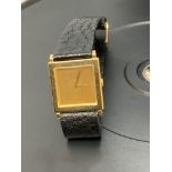 18k GOLD BOUCHERON - PARIS 24mm MANUAL WIND WATCH