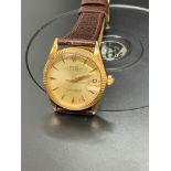 ROLEX 18k GOLD OYSTER PERPETUAL 31mm WATCH