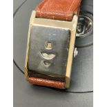 RARE ART DECO 1920's DIGITAL MECHANICAL MANUAL WIND WATCH