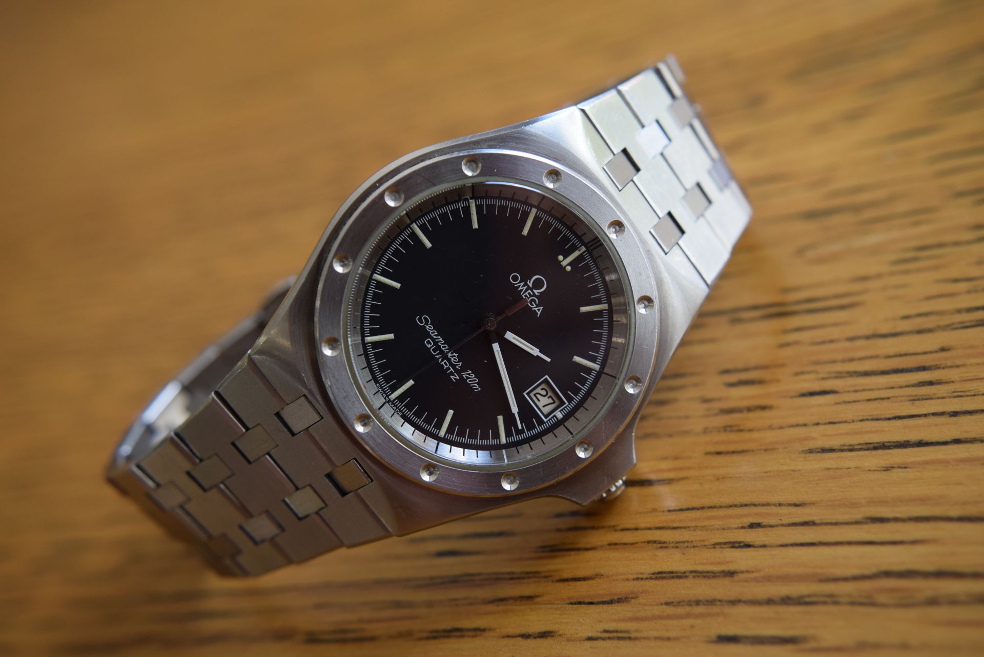 Omega Seamaster Stainless Steel Watch