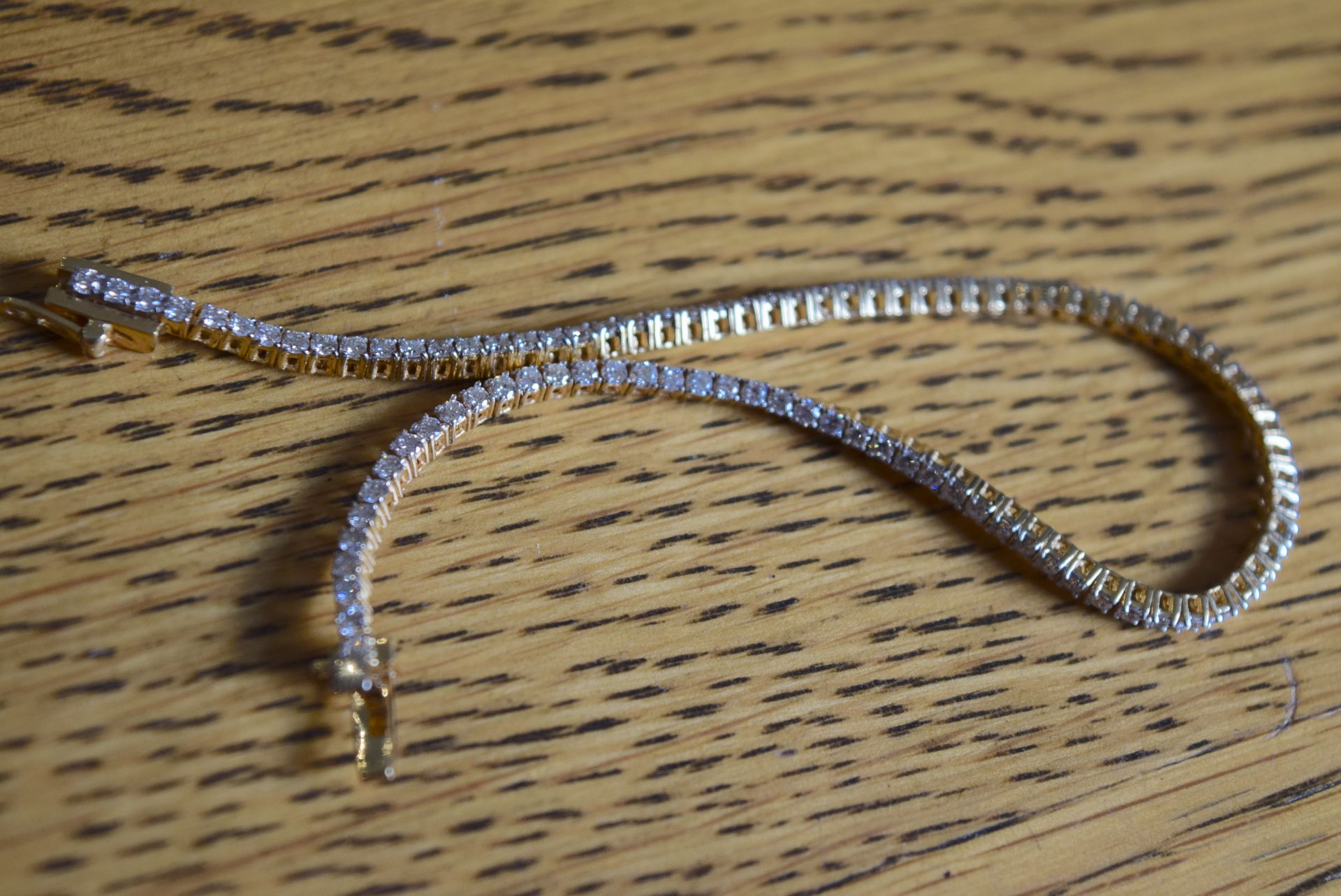 2.08ct Diamond (Approx) 18k Yellow Gold Bracelet - Image 5 of 7