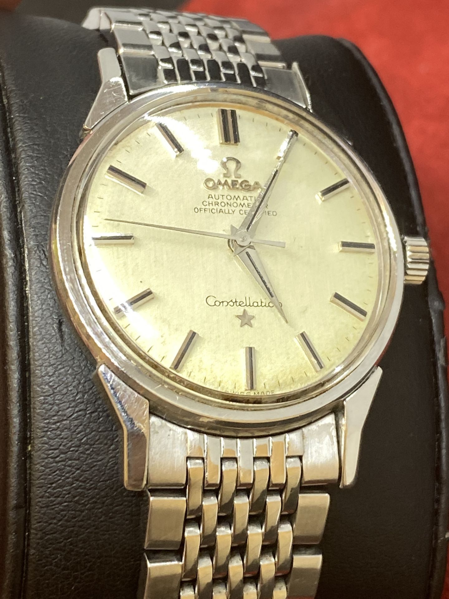 OMEGA AUTOMATIC CHRONOMETER WATCH - Image 4 of 8