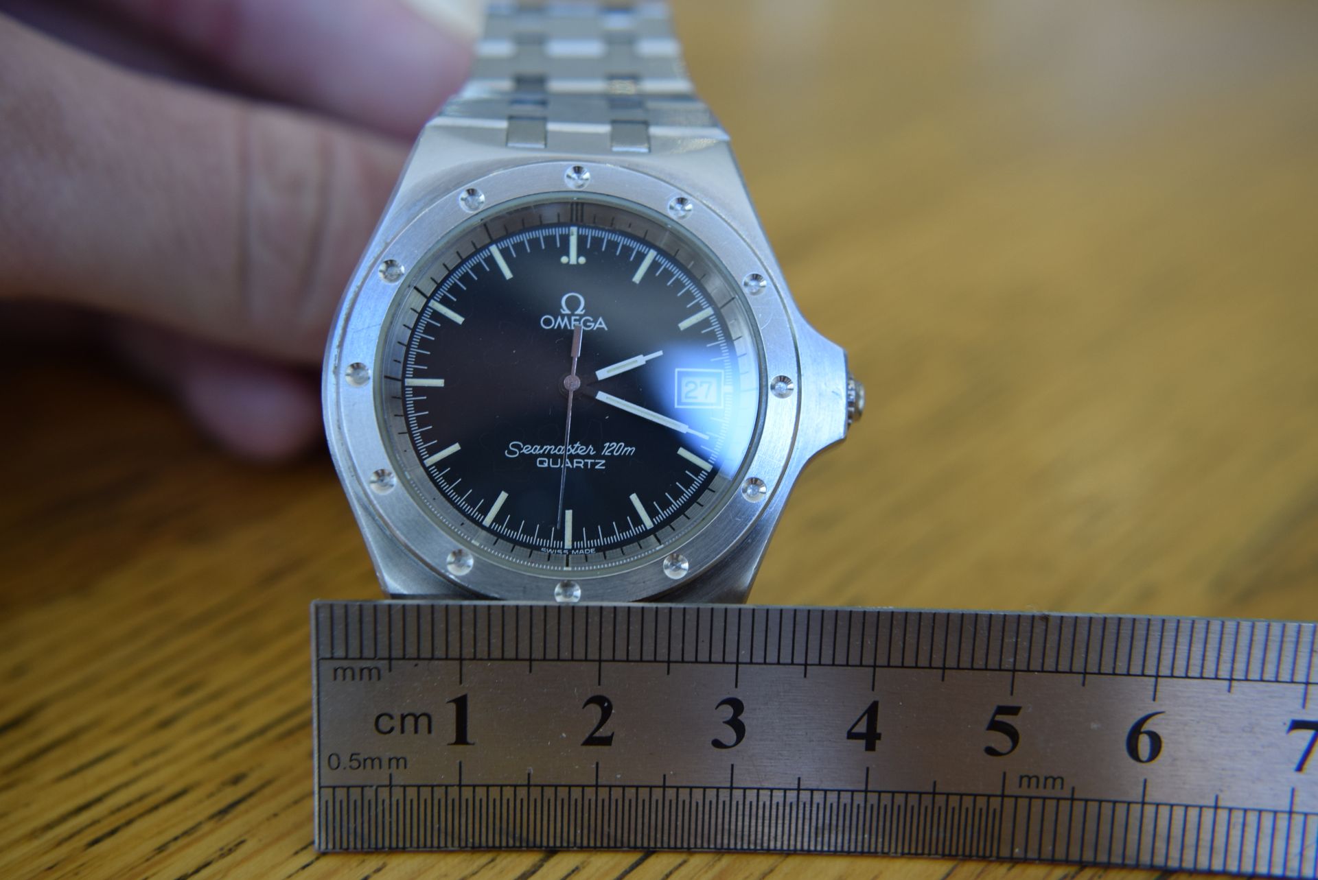 Omega Seamaster Stainless Steel Watch - Image 3 of 7