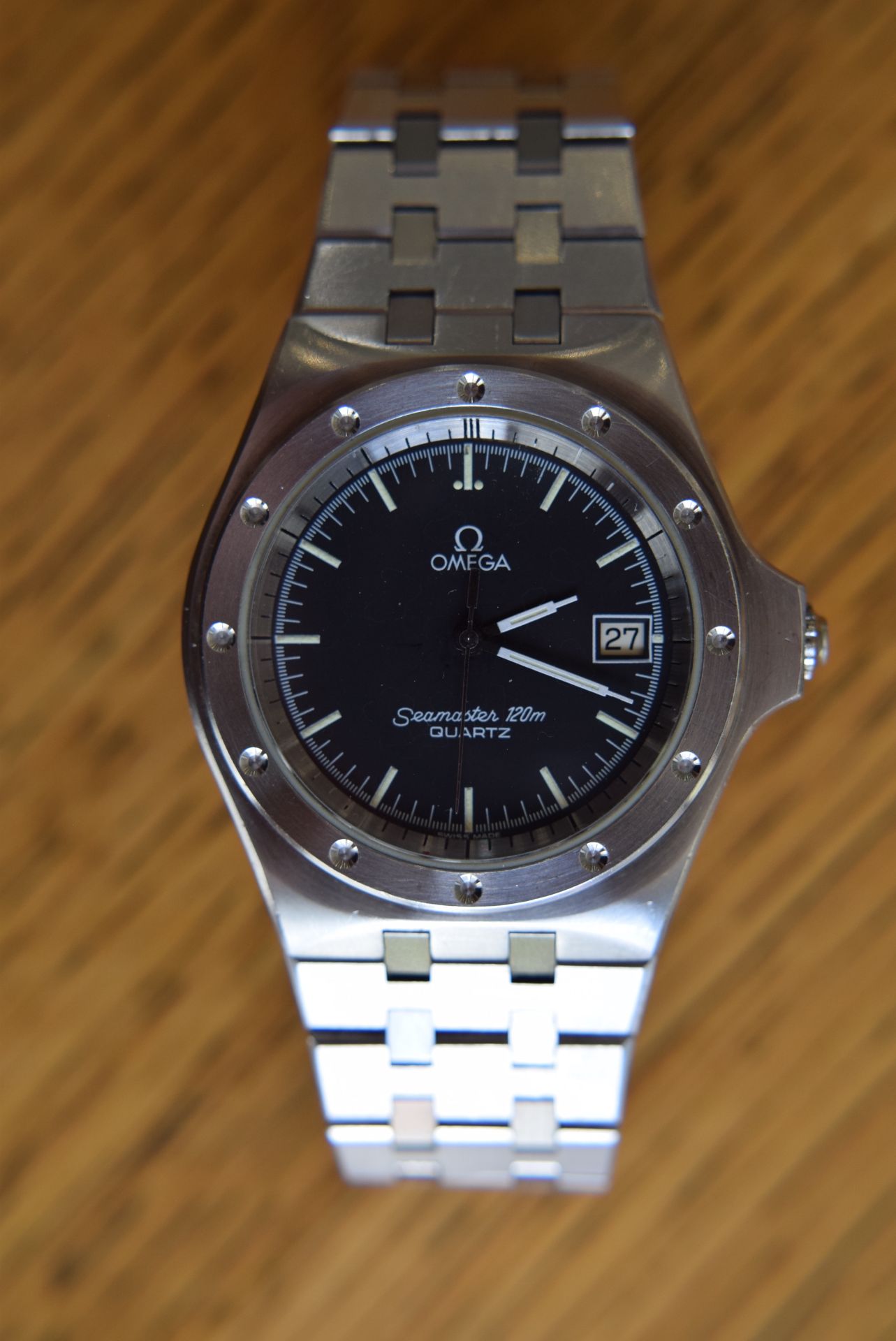 Omega Seamaster Stainless Steel Watch - Image 7 of 7