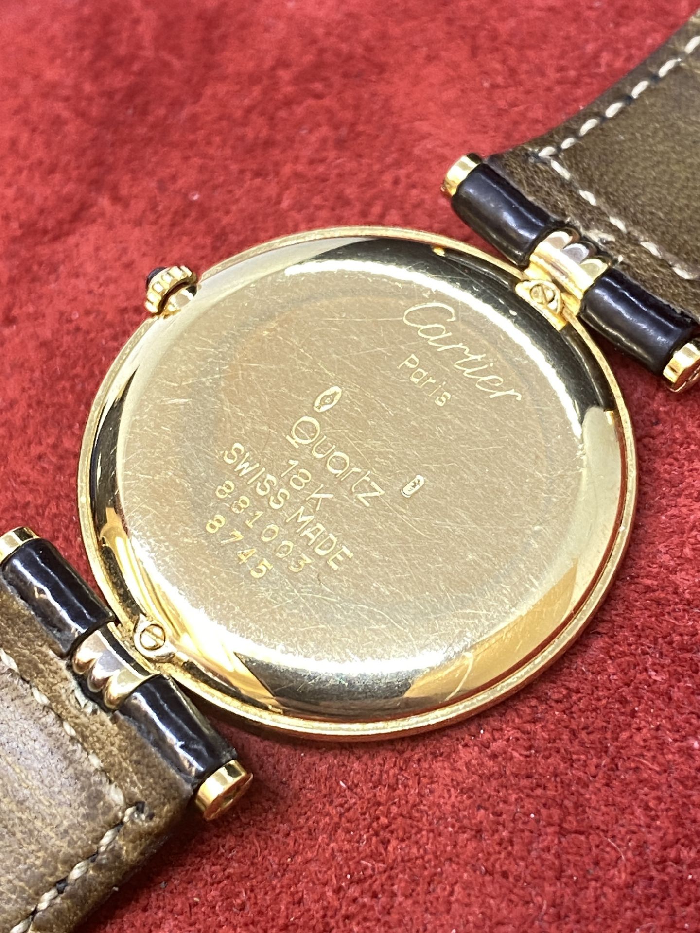 CARTIER 18k WATCH - Image 7 of 8