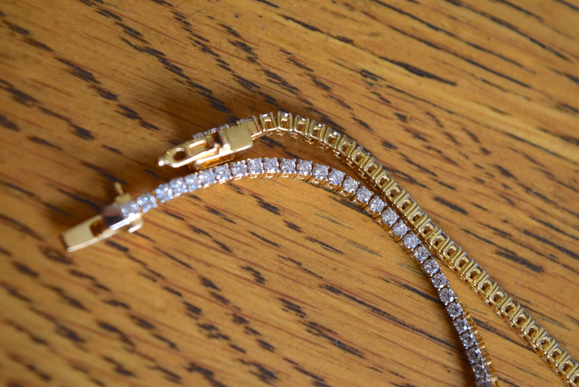 2.08ct Diamond (Approx) 18k Yellow Gold Bracelet