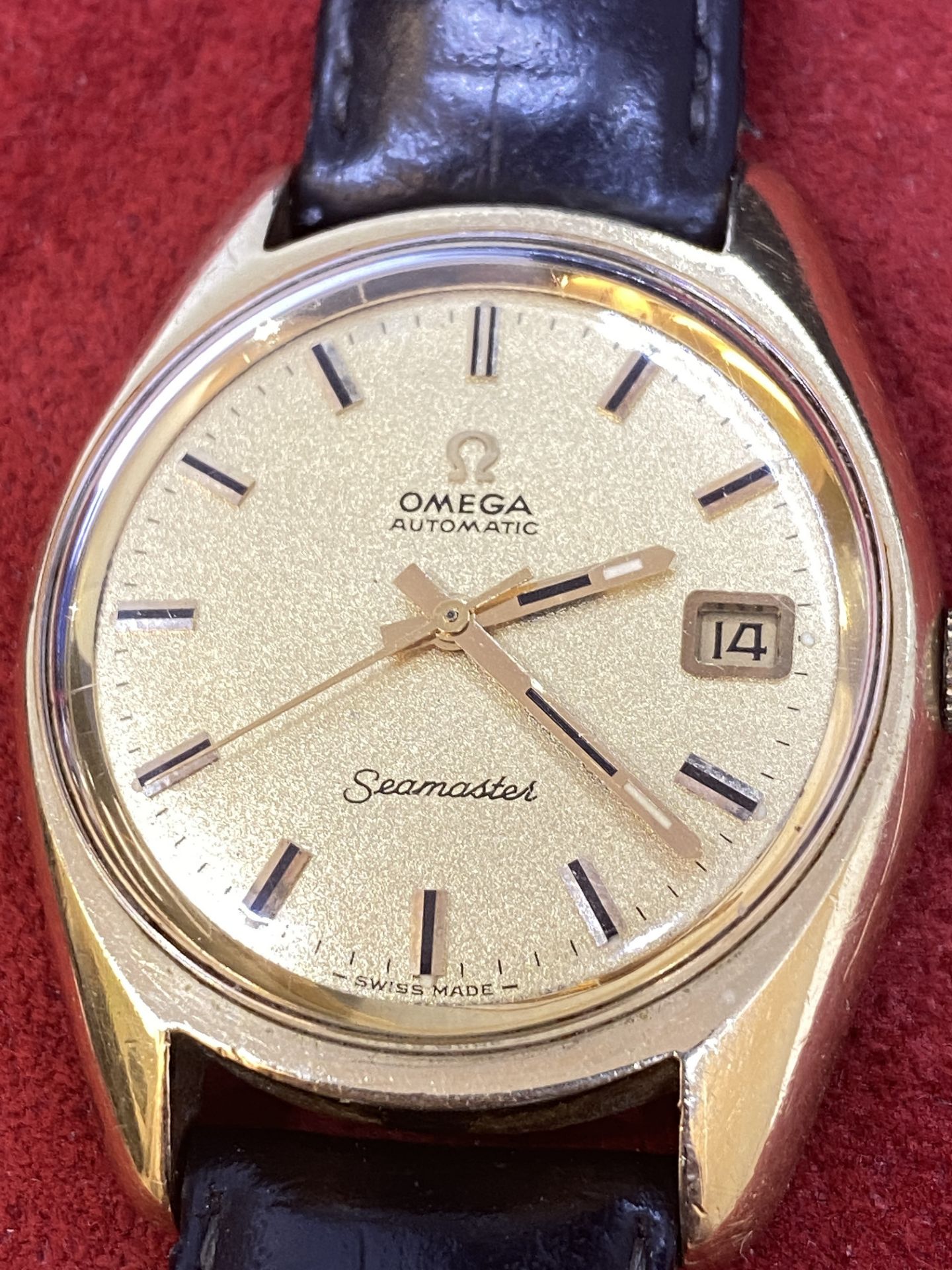 OMEGA STEEL & GOLD SEAMASTER WATCH - Image 8 of 10