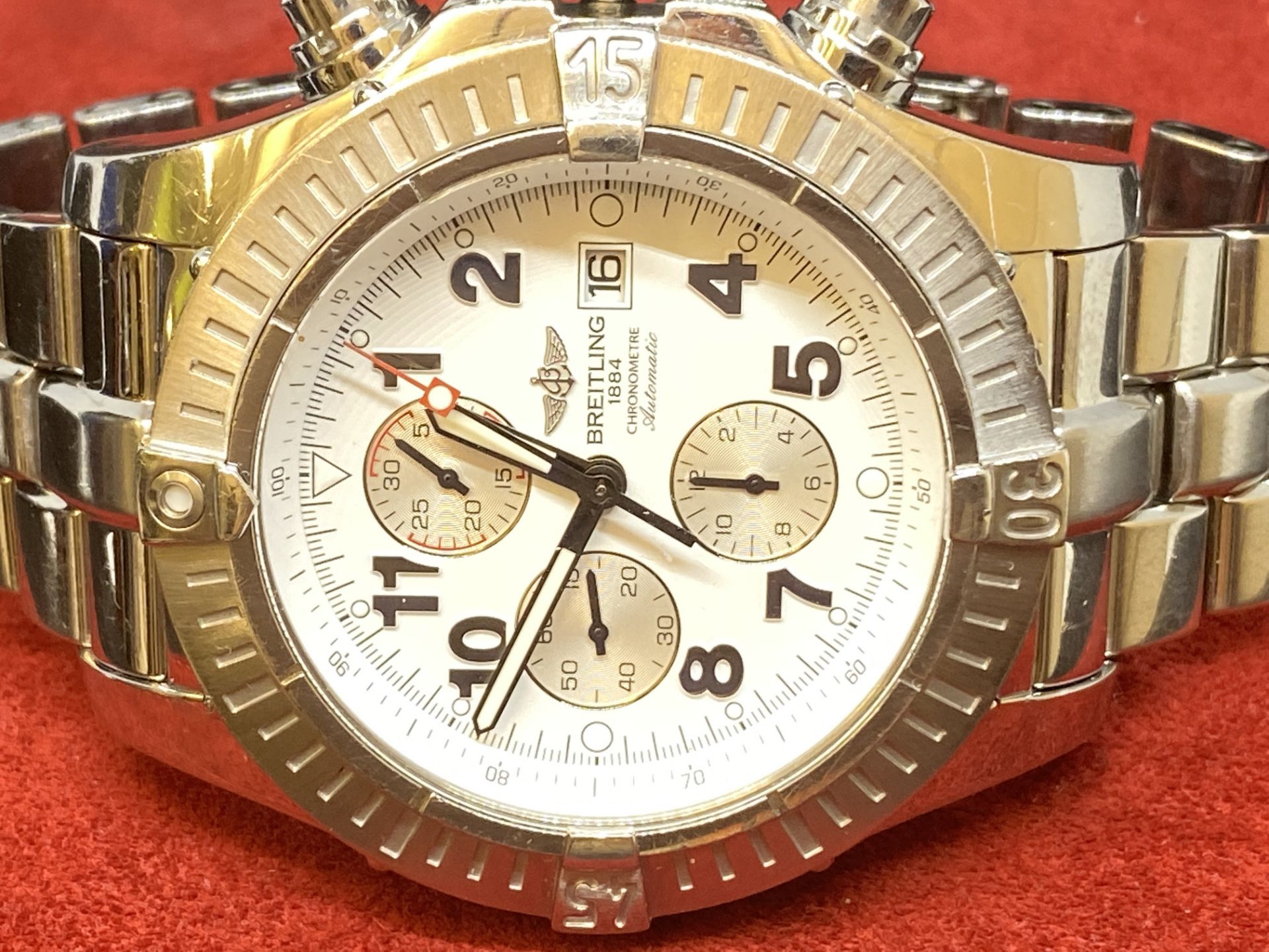 BREITLING CHRONO WATCH - Image 2 of 10