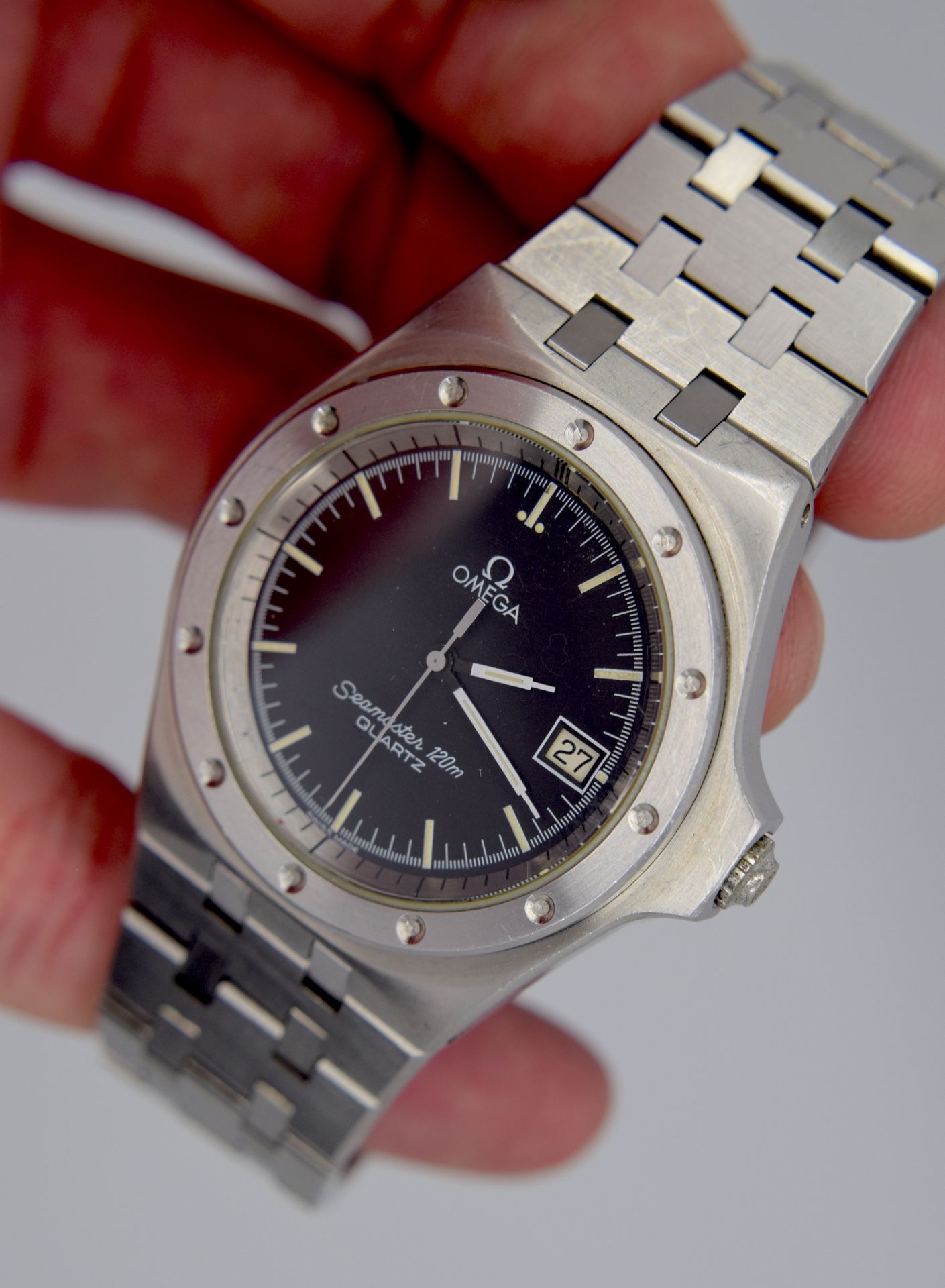 Omega Seamaster Stainless Steel Watch