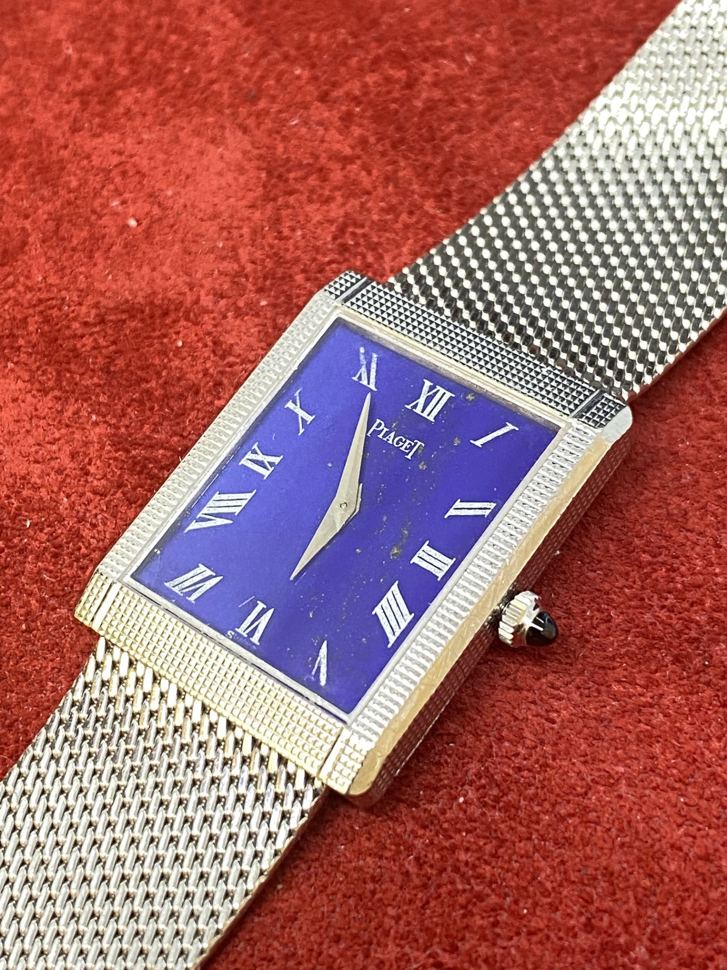 PIAGET 18k WHITE GOLD WATCH - Image 3 of 6