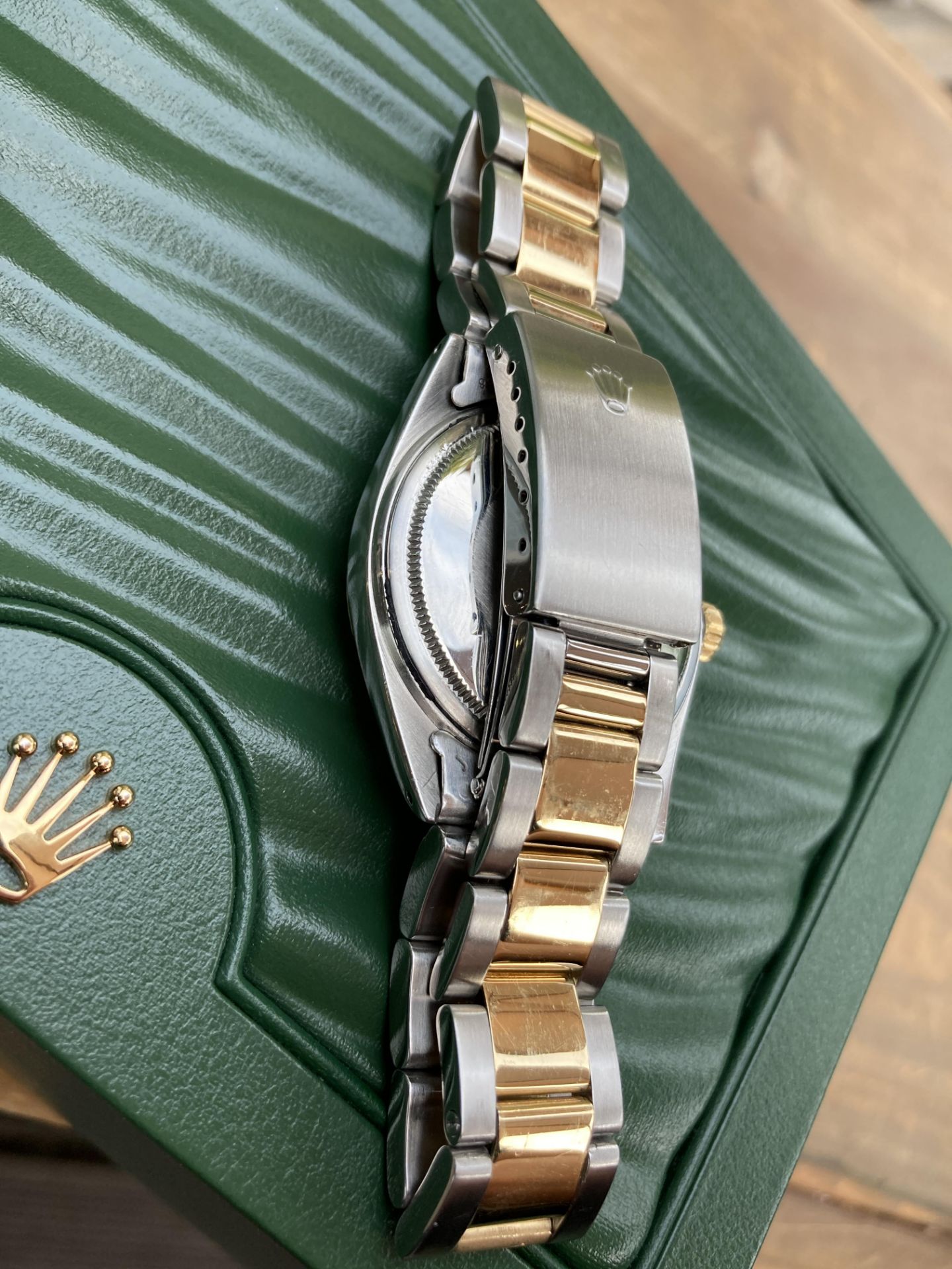 ROLEX DATEJUST 36MM, BIMETAL STAINLESS STEEL & 18CT YELLOW GOLD, CHAMPAGNE DIAL - BOX NOT INCLUDED - Image 11 of 11