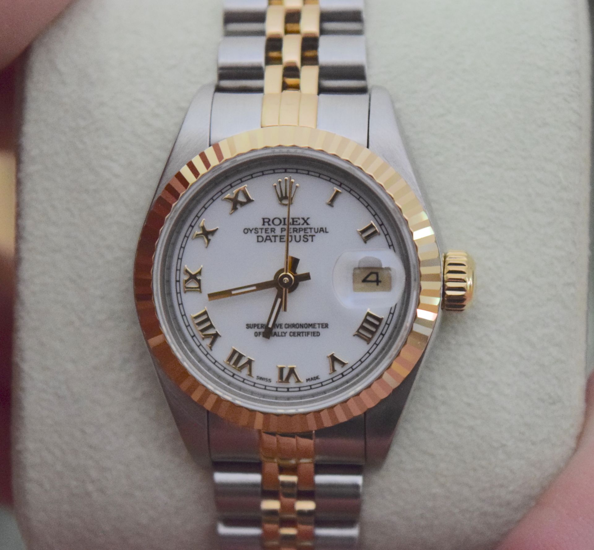 Rolex Datejust 26mm REF. 79173 - Steel & 18ct Yellow Gold "Roman" (Box & Accessories Set)