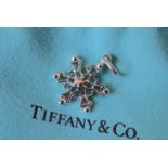 Tiffany & Co. Sterling Silver ""Snowflake"" Charm