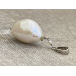 14K GOLD PEARL PENDANT - 3G