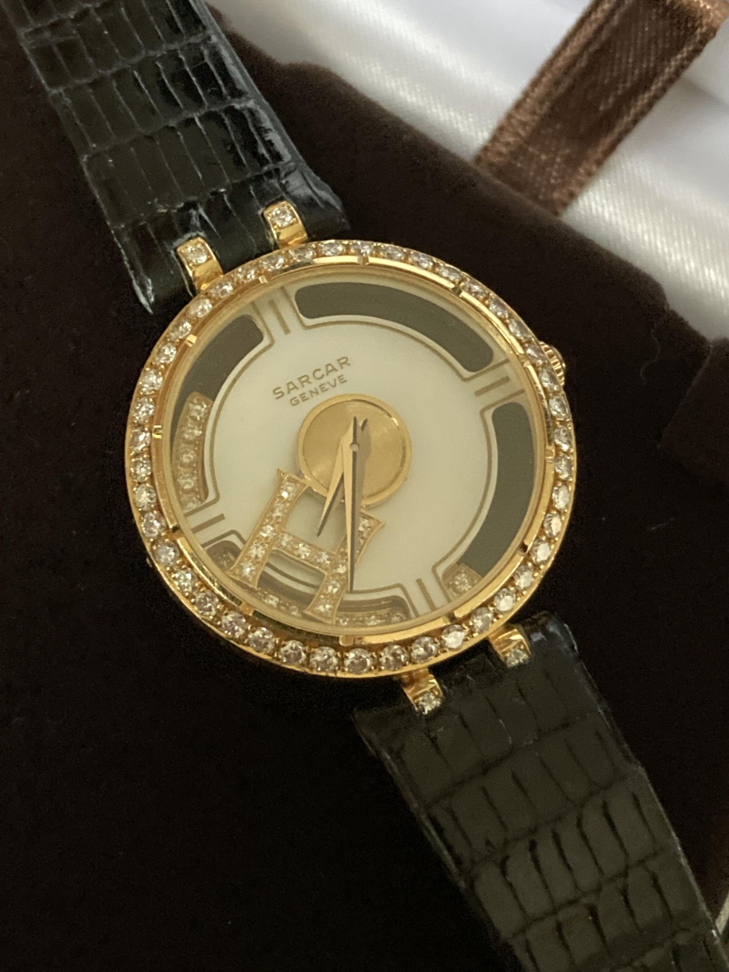 SARCAR GENEVE DIAMOND SET WATCH - 25MM - Image 2 of 4