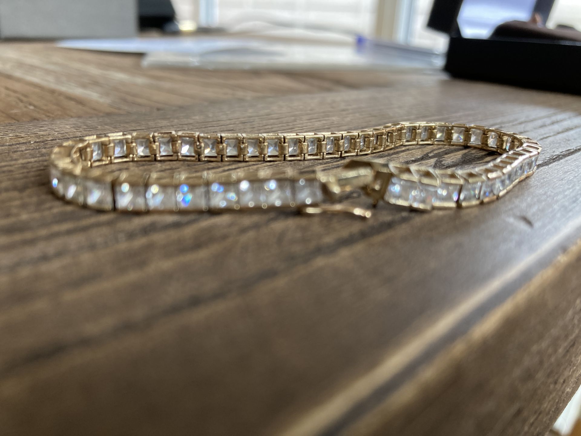 9CT LINE BRACELET