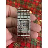 CHOPARD DIAMOND SET ICE CUBE WATCH (REF 11/8898)