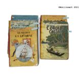 HergŽ Set of five Tintin albums (A20, 22, 23, 24) Includes: The Crab with the Golden Claws (DR