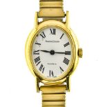 Jaeger-LeCoultre Lady's bracelet watch SWITZERLAND Lady's 18 kt gold Jaeger-LeCoultre, oval-shaped