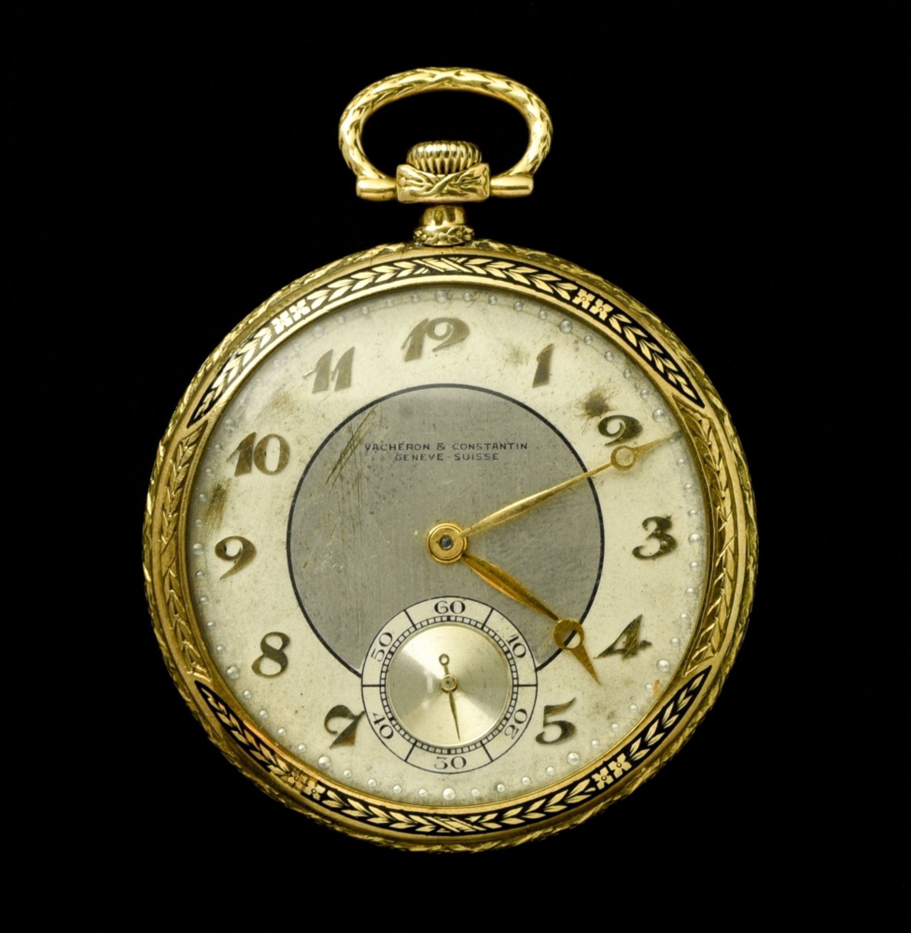Vacheron Constantin Vacheron Constantin chronometer pocket watch and chain SWITZERLAND 18k gold