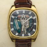 Bulova Bulova Accutron bracelet watch 1960-1970 Bulova Accutron for men Gold-plated steel casing,