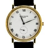 Patek Philippe Calatrava "Clous de Paris" men's watch,