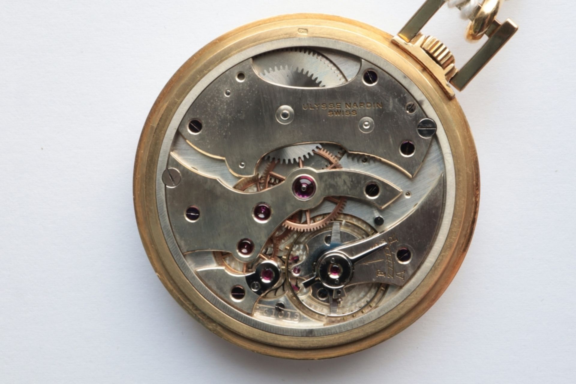 Ulysse Nardin Ulysse Nardin chronometer watch SWITZERLAND 18k gold Ulysse Nardin pocket watch. - Bild 3 aus 3