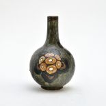 Charles CATTEAU (1880-1966) Floral vase Sandstone, 773 decor. Signed Ch. Catteau Grs Keramis,