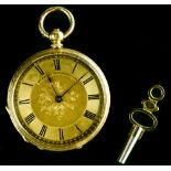 Atelier Robert Stauffer & Fils "Robert Stauffer & Fils" fob watch SWITZERLAND - LATE 19TH CENTURY