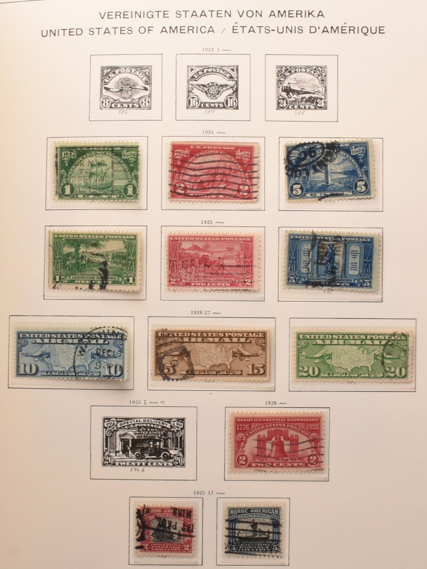 Sammlung Briefmarken USA umfangreich Sammlung gestempelt, ab Mi.-Nr. 8 1857/60 bis ca. 1944, mit ei - Bild 5 aus 7