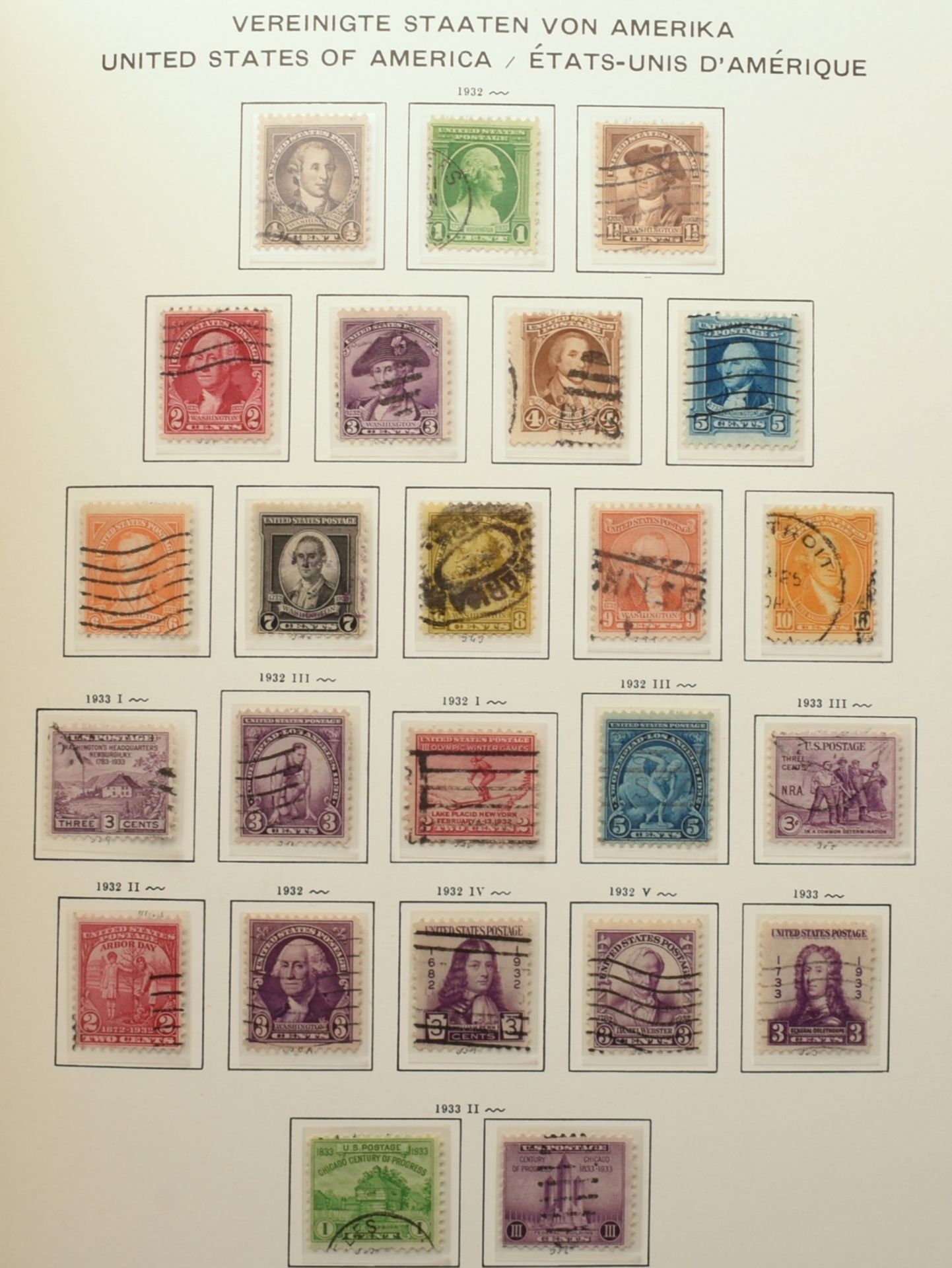 Sammlung Briefmarken USA umfangreich Sammlung gestempelt, ab Mi.-Nr. 8 1857/60 bis ca. 1944, mit ei - Image 6 of 7