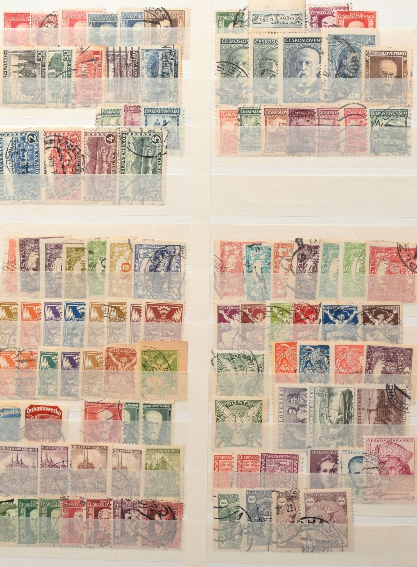 Konvolut Briefmarken alle Welt postfrisch und gestempelt, dabei u.a. Briefmarken aus den USA, Belgi - Bild 5 aus 6