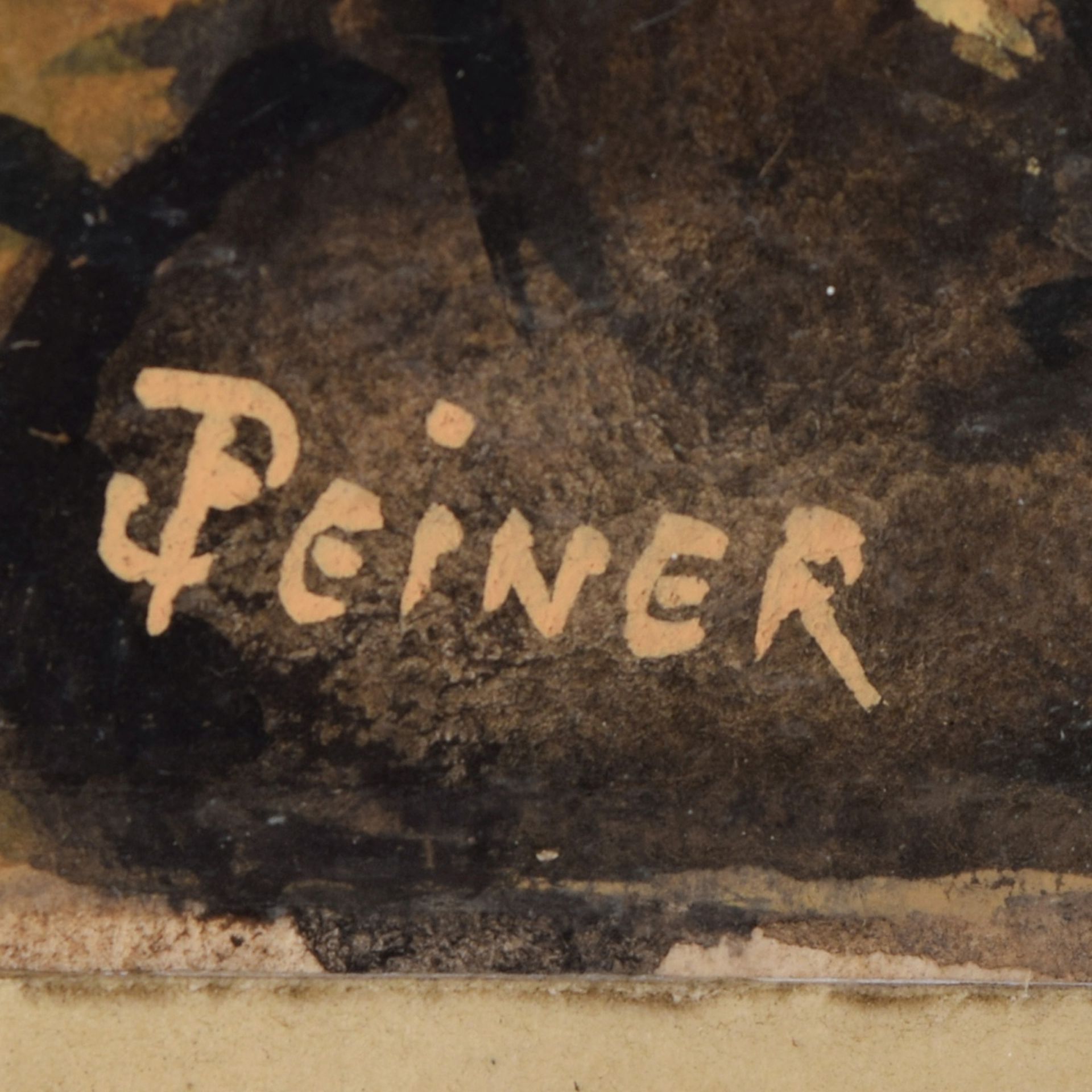 Peiner, Werner (1897 Düsseldorf - 1984 Leichlingen) Gouache und Bleistift auf Papier, weite afrika - Bild 4 aus 4