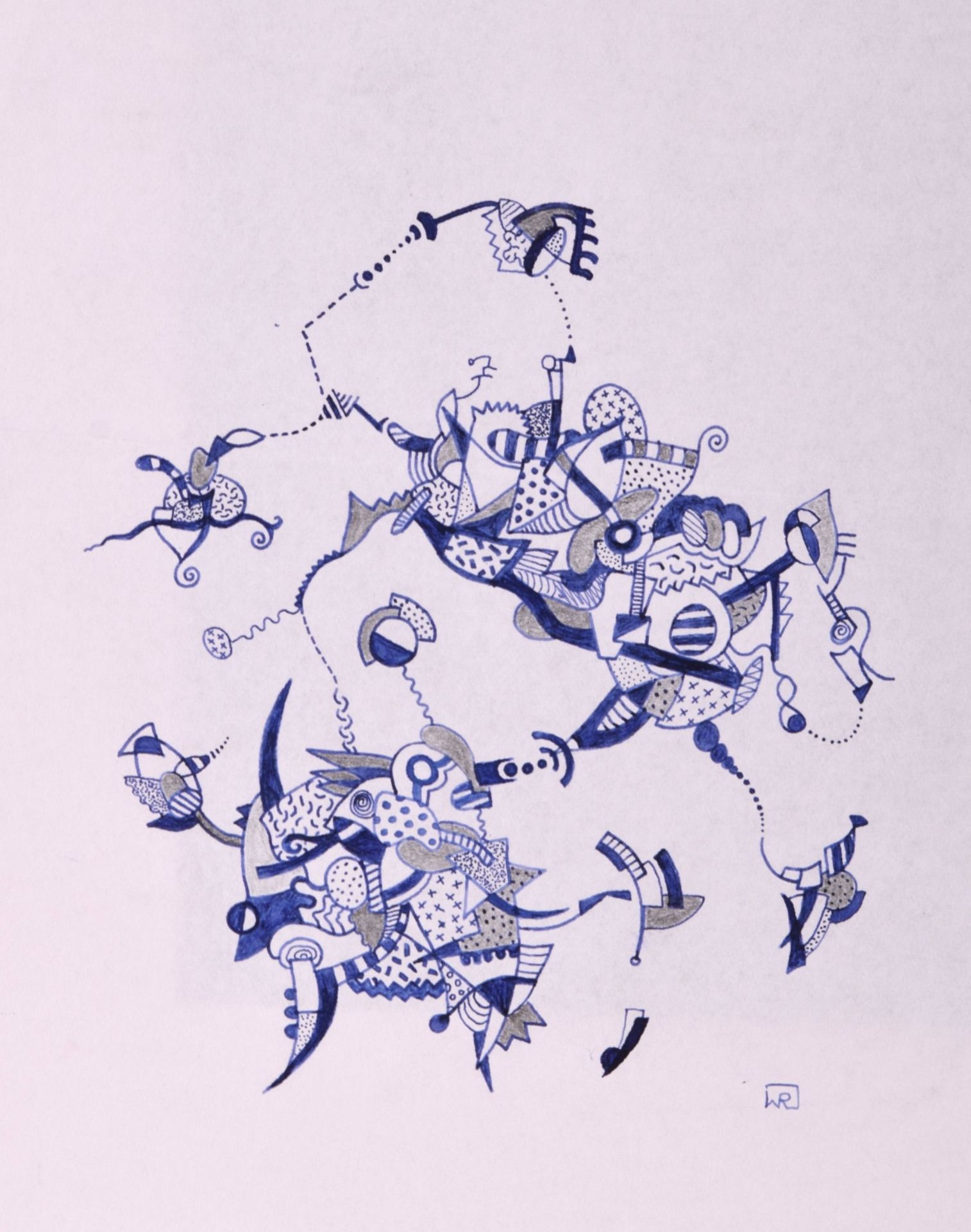 Konvolut Handzeichnungen und Aquarelle insg. 19 Arbeiten, dabei u.a.: 1 x Wernhera Sertürner, Aqua - Image 5 of 18