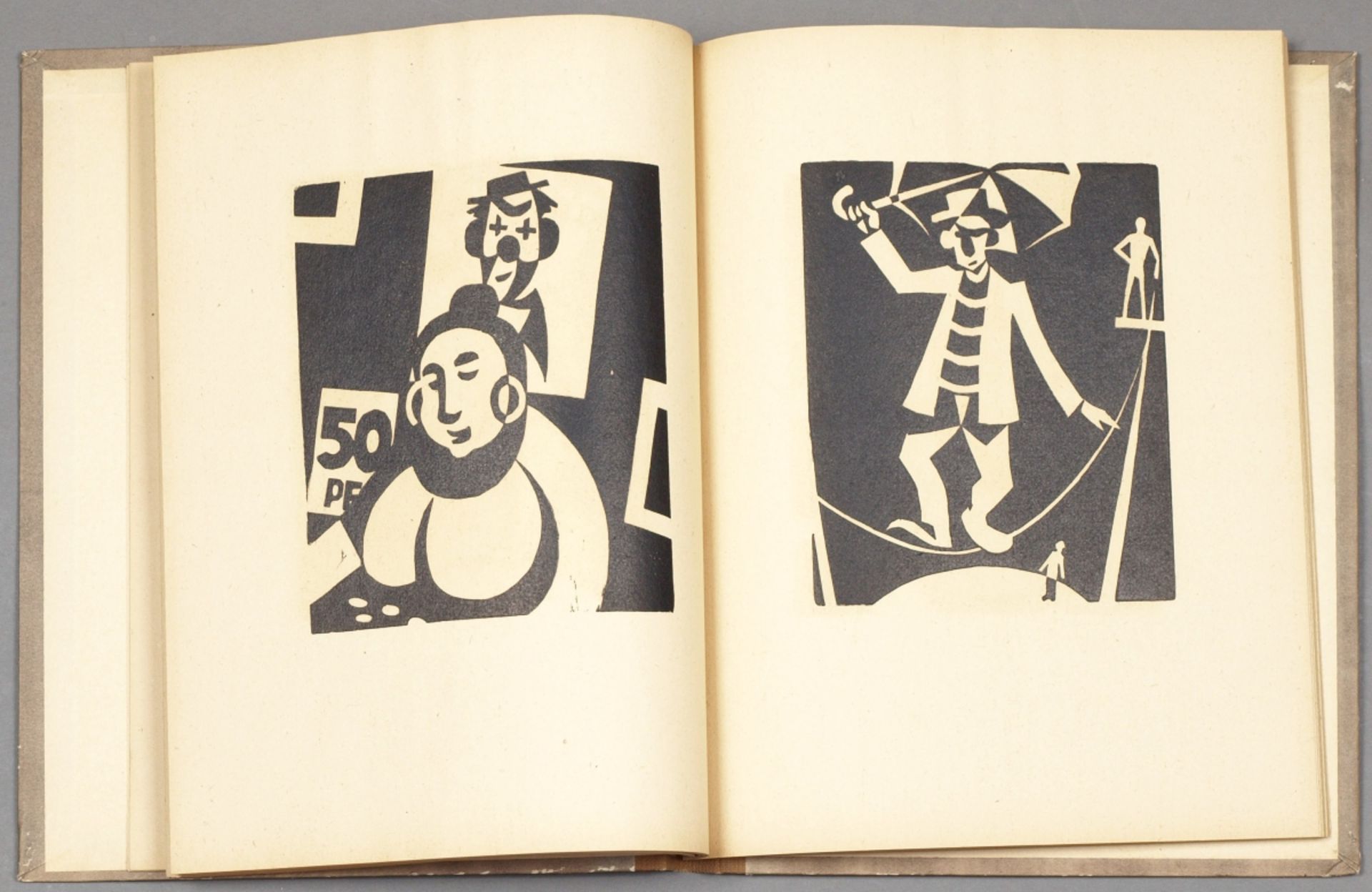 Fleischer, Heinz (1920 Zwickau - 1975 ebd.) 2 Künstlerbücher mit Holzschnitten, 1 x "Anlässlich - Bild 3 aus 4