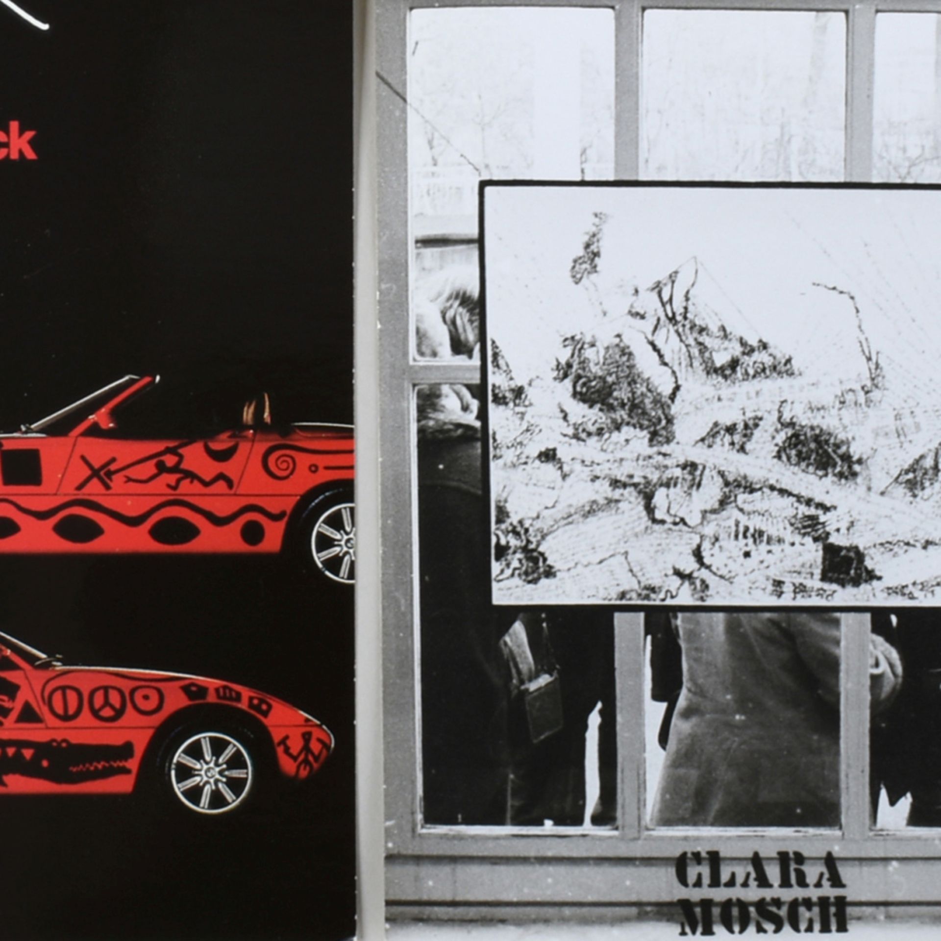 A.R. Penck und Ralf-Rainer Wasse