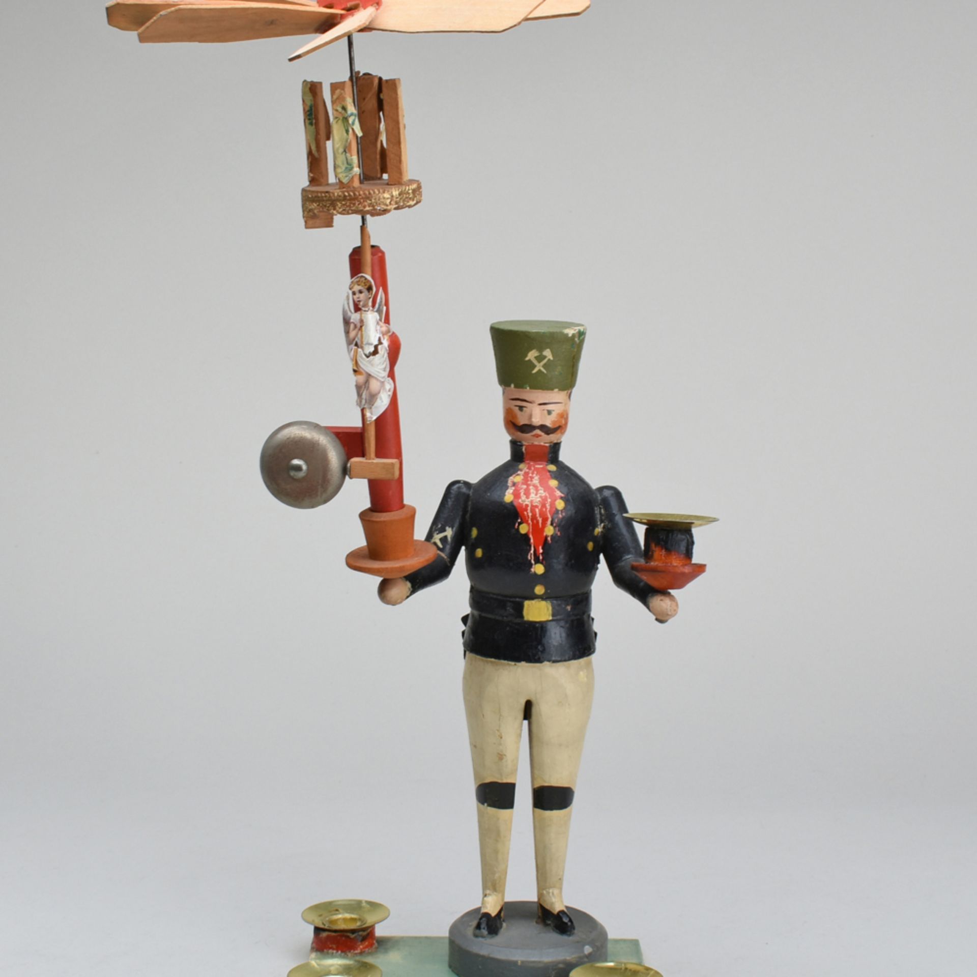 Lichterbergmann mit Glockenspiel