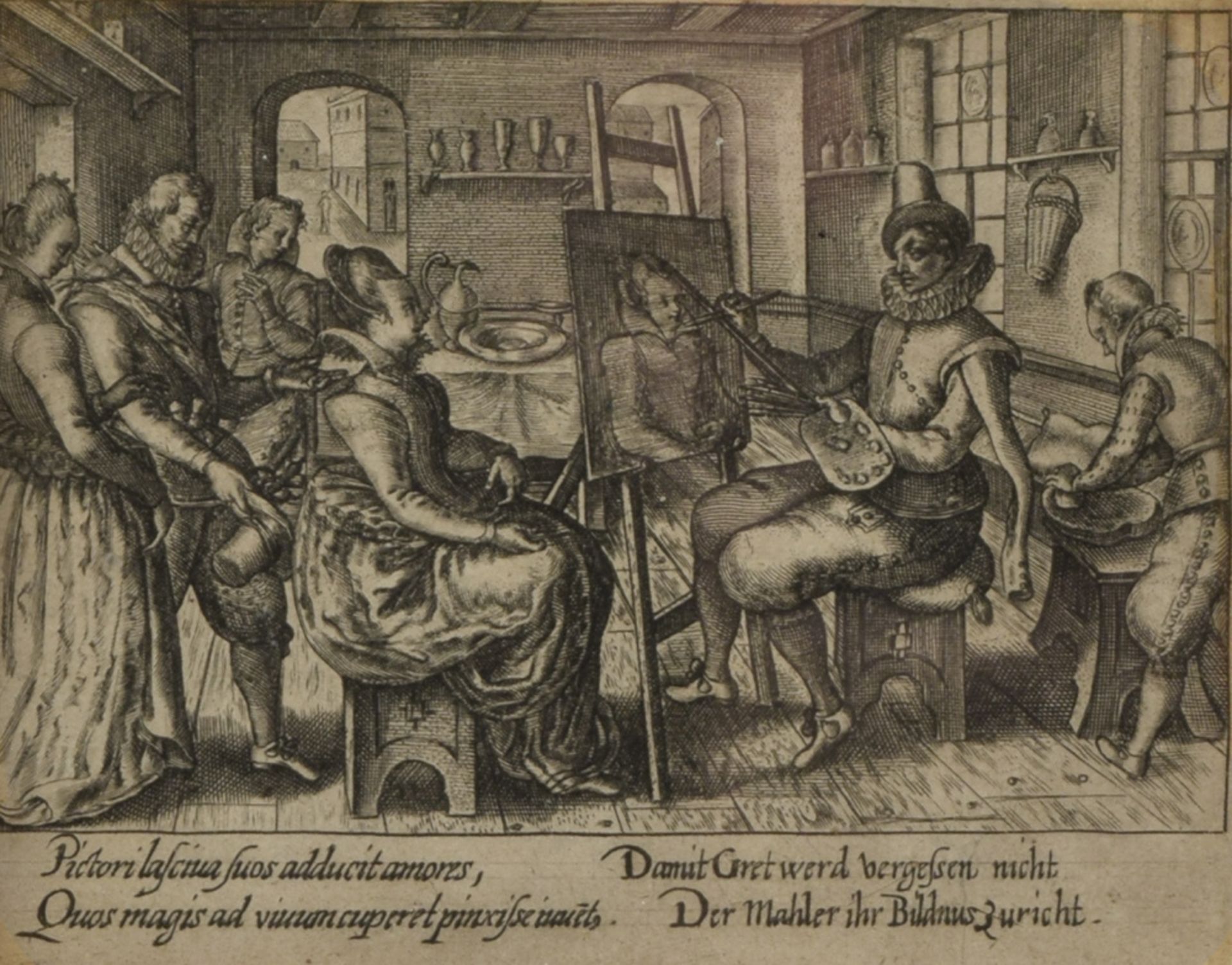 de Pas, Crispin d.Ä. (1564 Amsterdam - 1637 Utrecht) - Bild 2 aus 3
